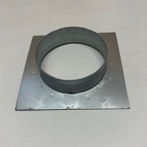 Flange Spigot Square 100mm