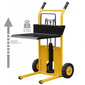 Cormak WLTA Mobile Transport Forklift Pallet Stacker 900mm 200kg