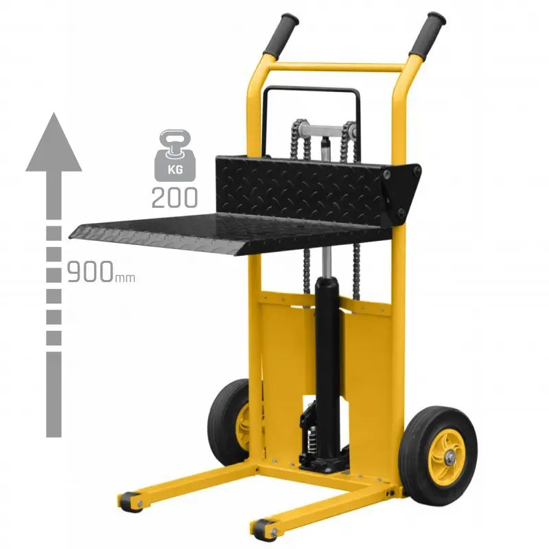 Cormak WLTA Mobile Transport Forklift Pallet Stacker 900mm 200kg