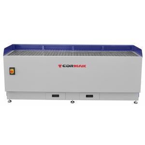 cormak dust extractor downdraft table side view