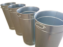 Load image into Gallery viewer, Metal Bins with Castors for extraction machines