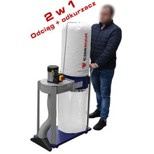 Load image into Gallery viewer, cormak fm230l1 dust extractor demonstration at aries