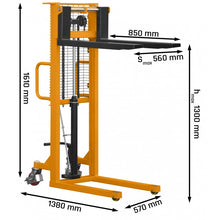 Load image into Gallery viewer, Cormak P513 Hydraulic Mast Pallet Stacker