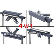 Load image into Gallery viewer, Cormak Universal 4 in 1 Metalwork Roller Conveyor Feeder Worktable Bench New Model