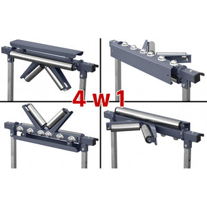 Cormak Universal 4 in 1 Metalwork Roller Conveyor Feeder Worktable Bench New Model