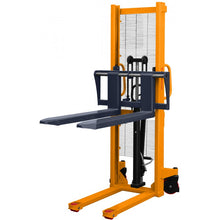 Load image into Gallery viewer, Cormak 2000kg WRHS2016 Mast Pallet Stacker with Adjustable Forks Moves 1600mm